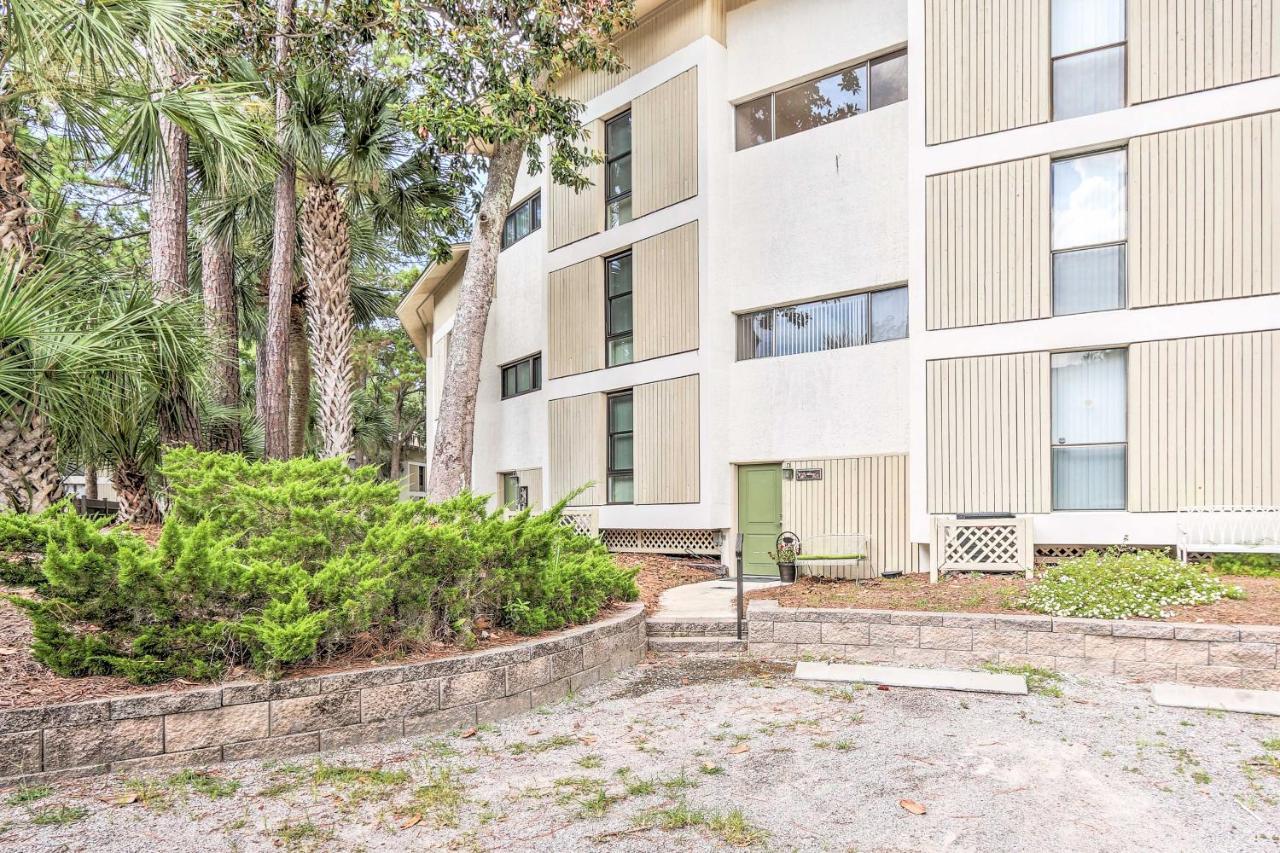 Hilton Head Island Townhome Patio, Walk To Beach Exterior photo